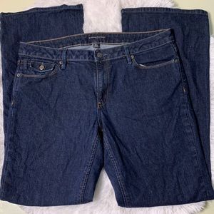 Banana Republic Mid-Rise Trouser Cut Jeans- EUC